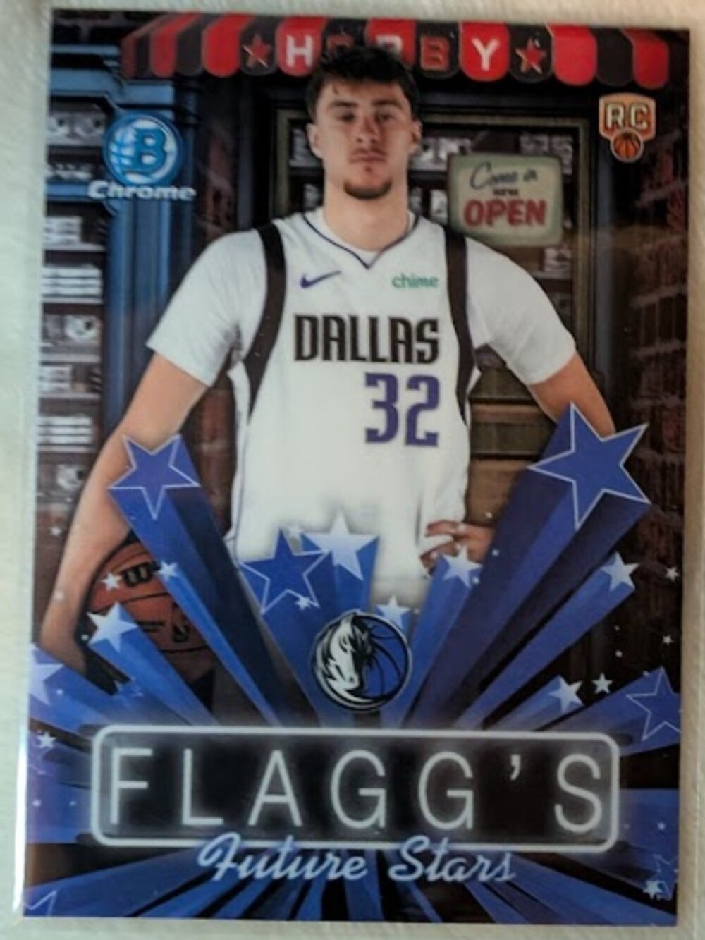 2025 Topps Chrome Bowman Hobby Stars COOPER FLAGG #HS-3